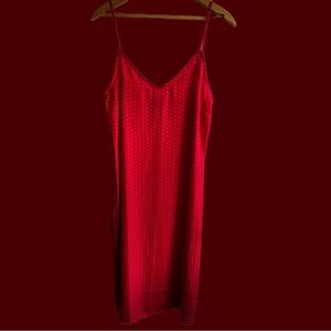 Lulu's Red Midi Dress